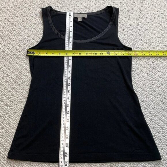 Banana Republic Limited Edition Lux Touch Sleeveless Tank with satin - Picture 8 of 9